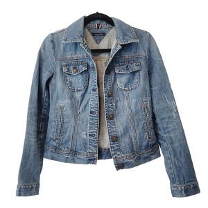 Tommy Hilfiger Distress Denim Jacket
